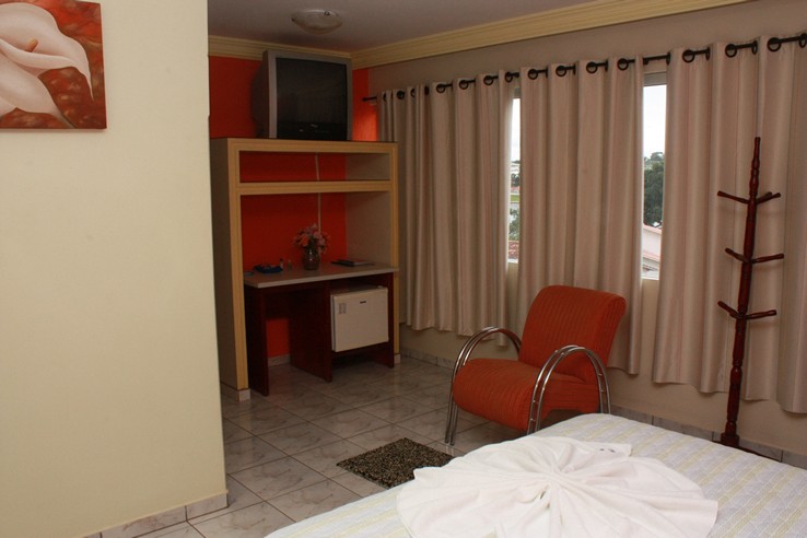 Interior do apartamento Super Luxo do Lagos Hotel